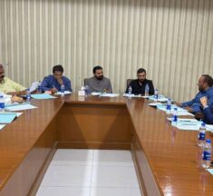 مارکیٹ کمیٹی کراچی کے چیئرمین علی زمان جوکھیو کی زیرِ صدارت رمضان المبارک کی آمد کے سلسلے میں ایک اہم اجلاس منعقد ہوا۔