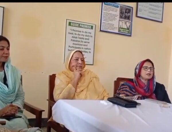 گرلز گائیڈ ایسوسی ایشن کی جانب سے آج مری سمر کیمپ کے حوالے سے ایک اہم اجلاس منعقد ہوا جس کی صدارت محترمہ پروین مسعود بھٹی صاحبہ نے کی